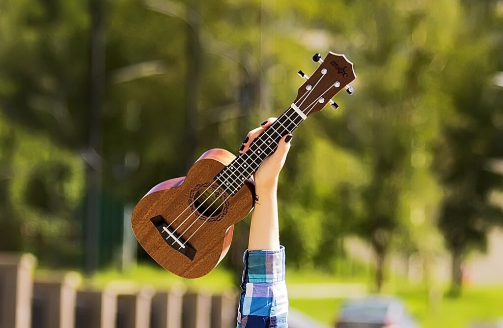 A soprano ukulele